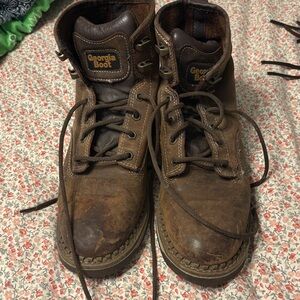 Georgia Boot women’s size 10 Brown Leather Boots